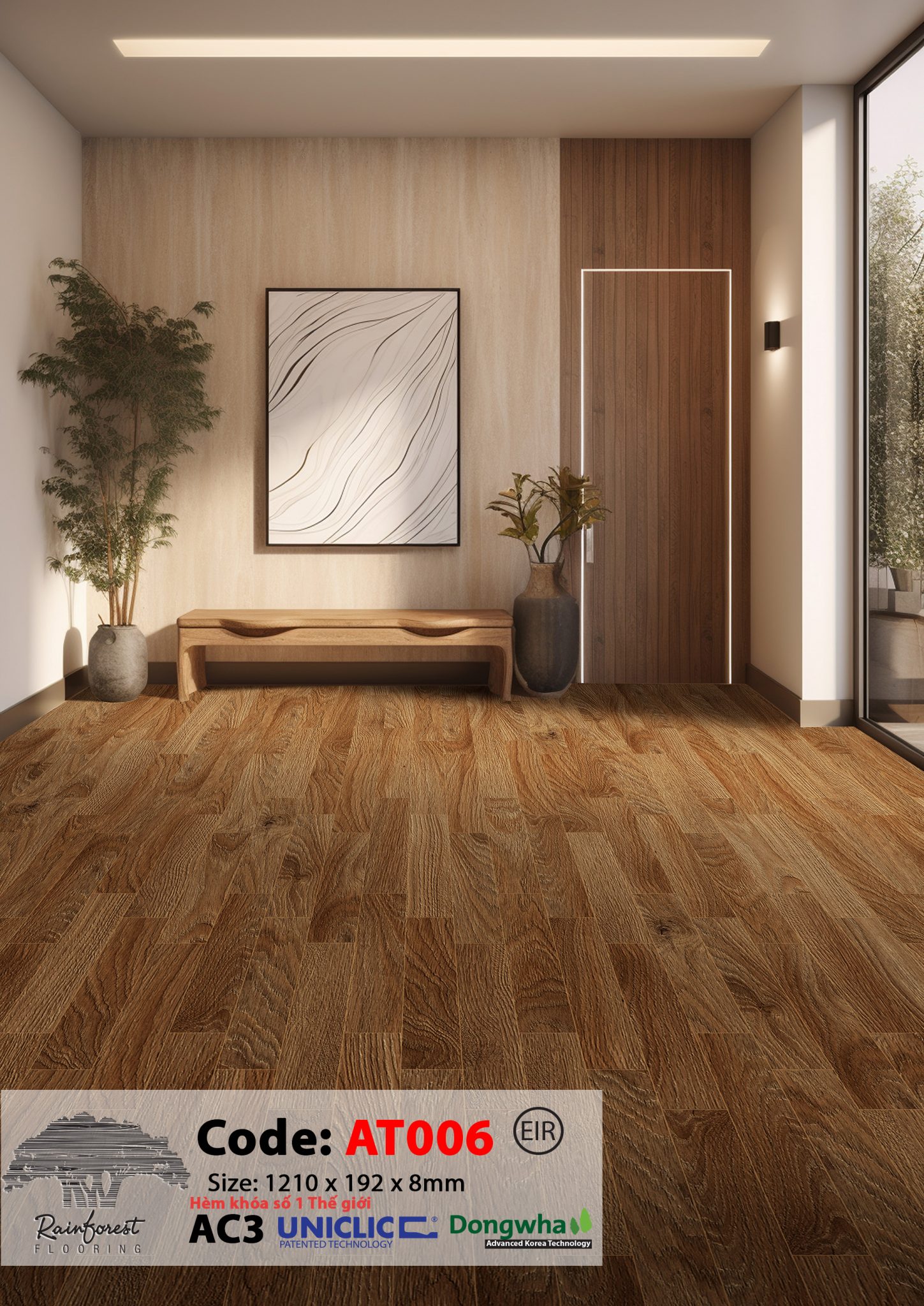 Sàn Gỗ Rainforest AT006 loctienphat