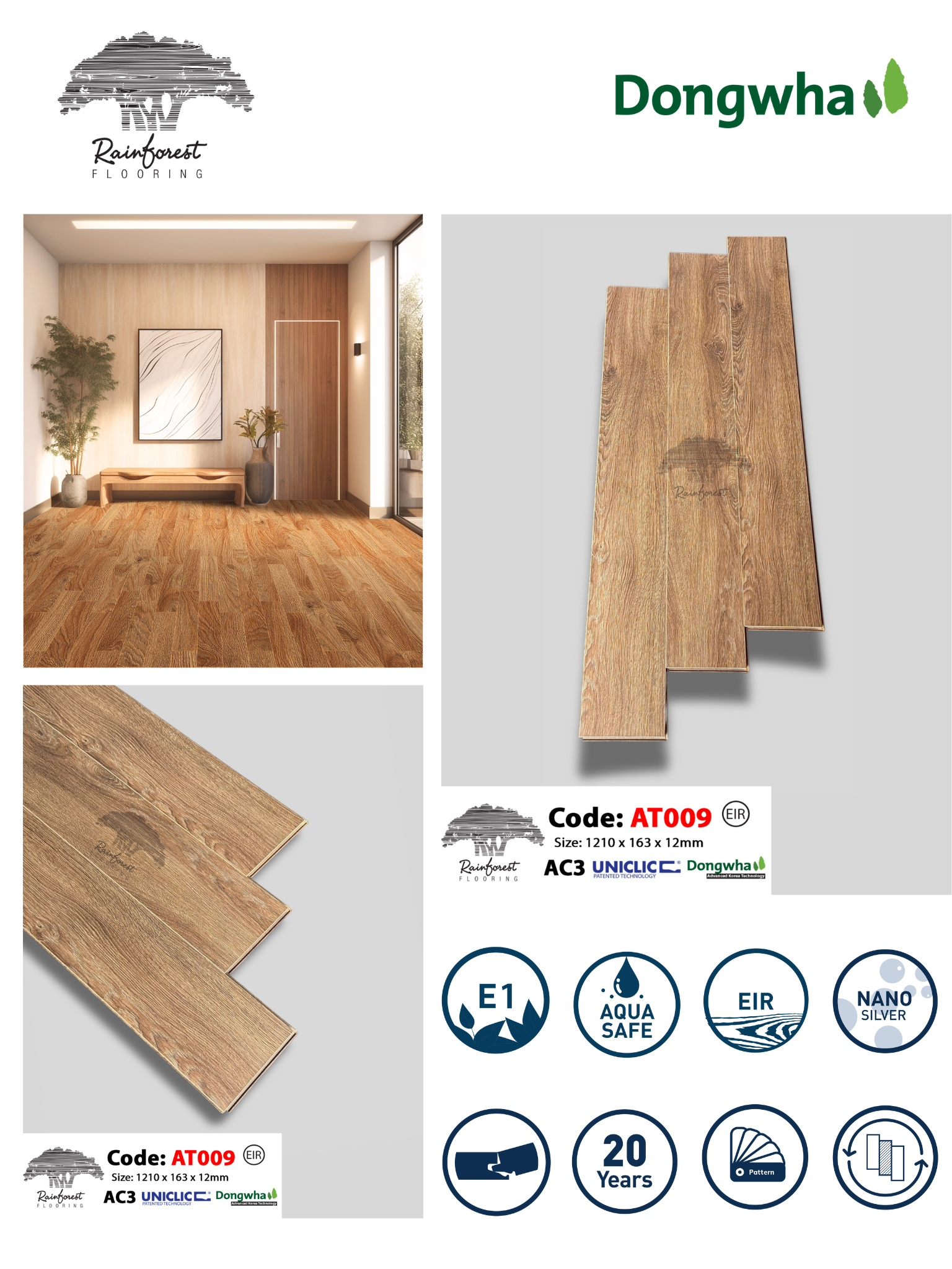 Sàn Gỗ Rainforest AT009 loctienphat.net 03