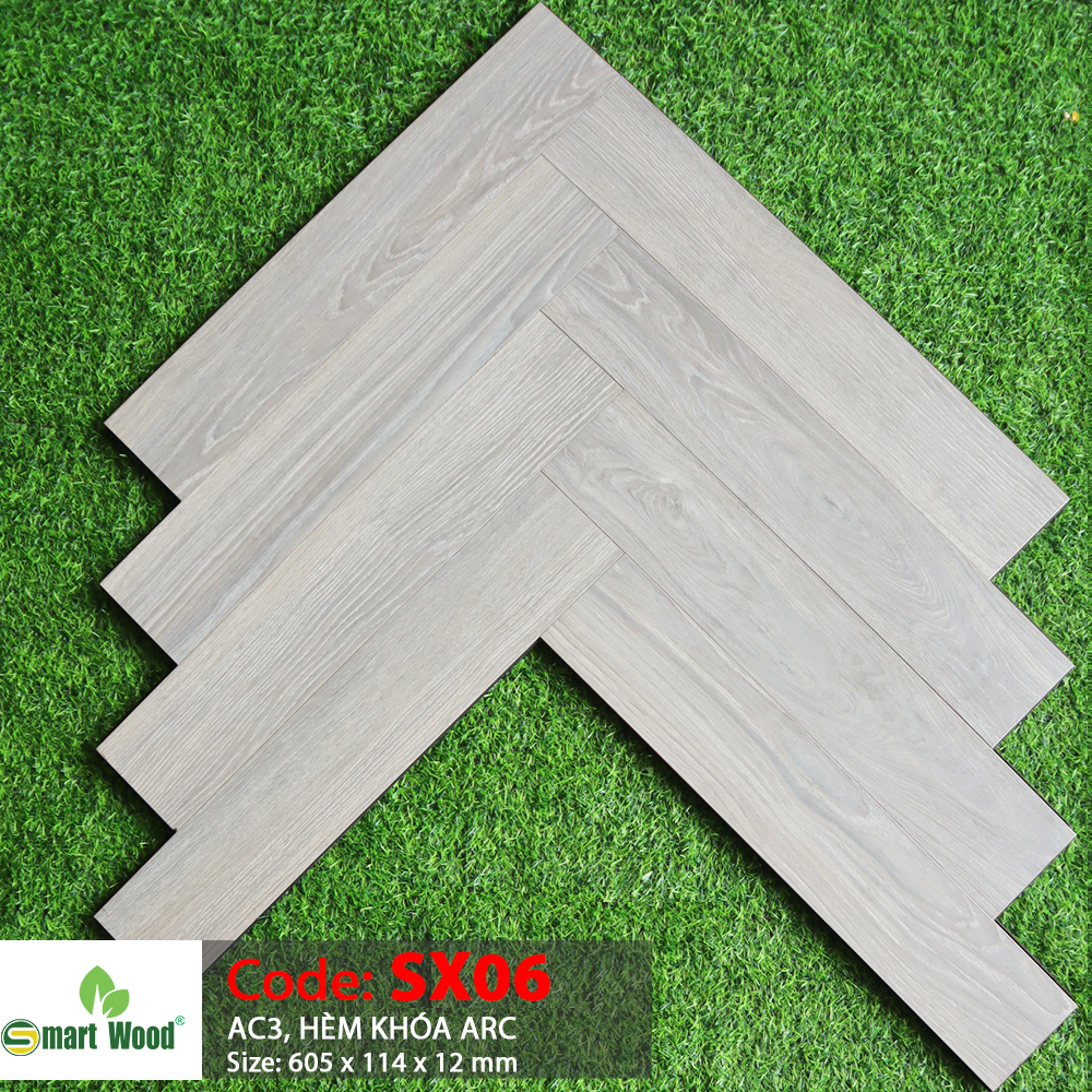 Sàn Nhựa Xương Cá Smartwood SX06 loctienphat.net
