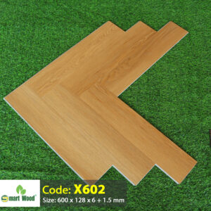 Sàn Nhựa Xương Cá Smartwood X602 loctienphat.net