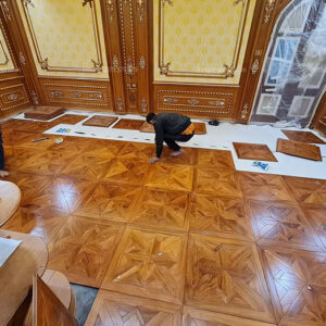 Ván Sàn Engineer Hoa Văn Gõ Đỏ Phi loctienphat.net